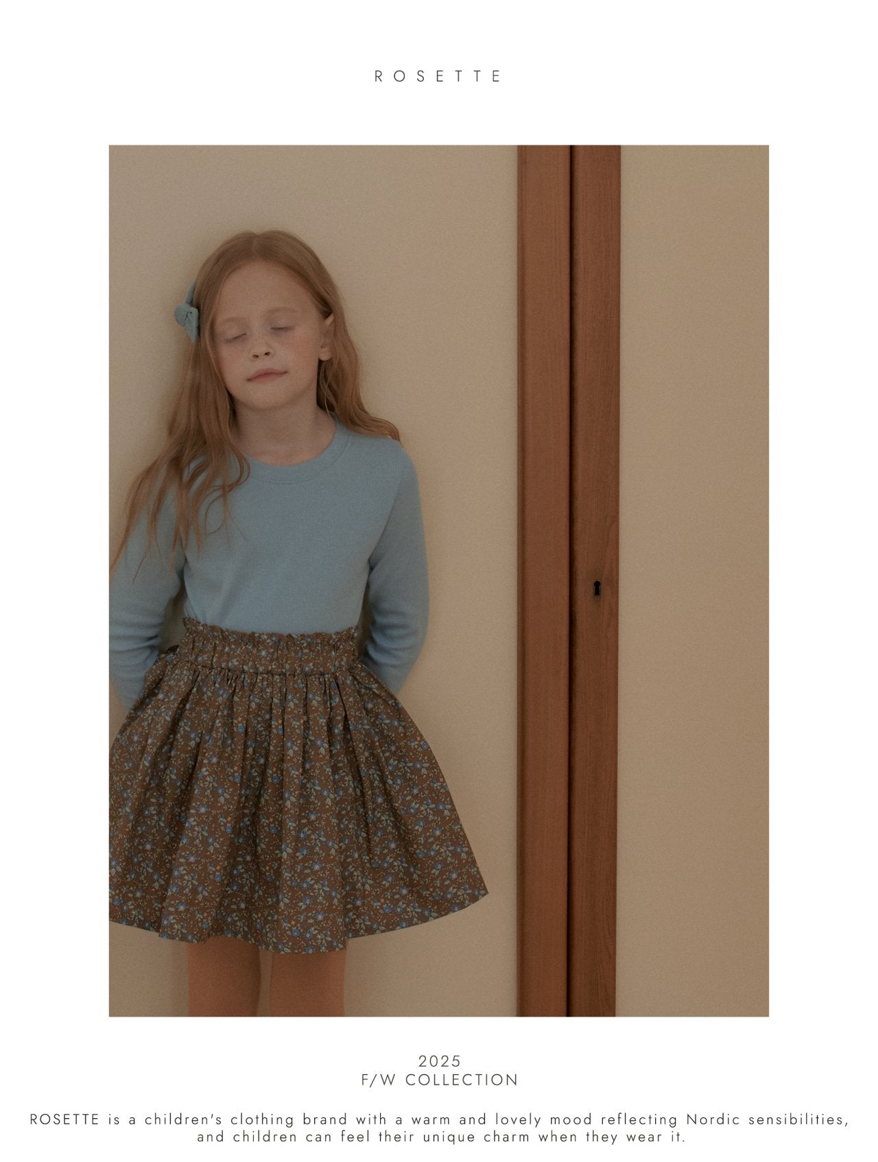 ［ROSETTE］Bella flare skirt