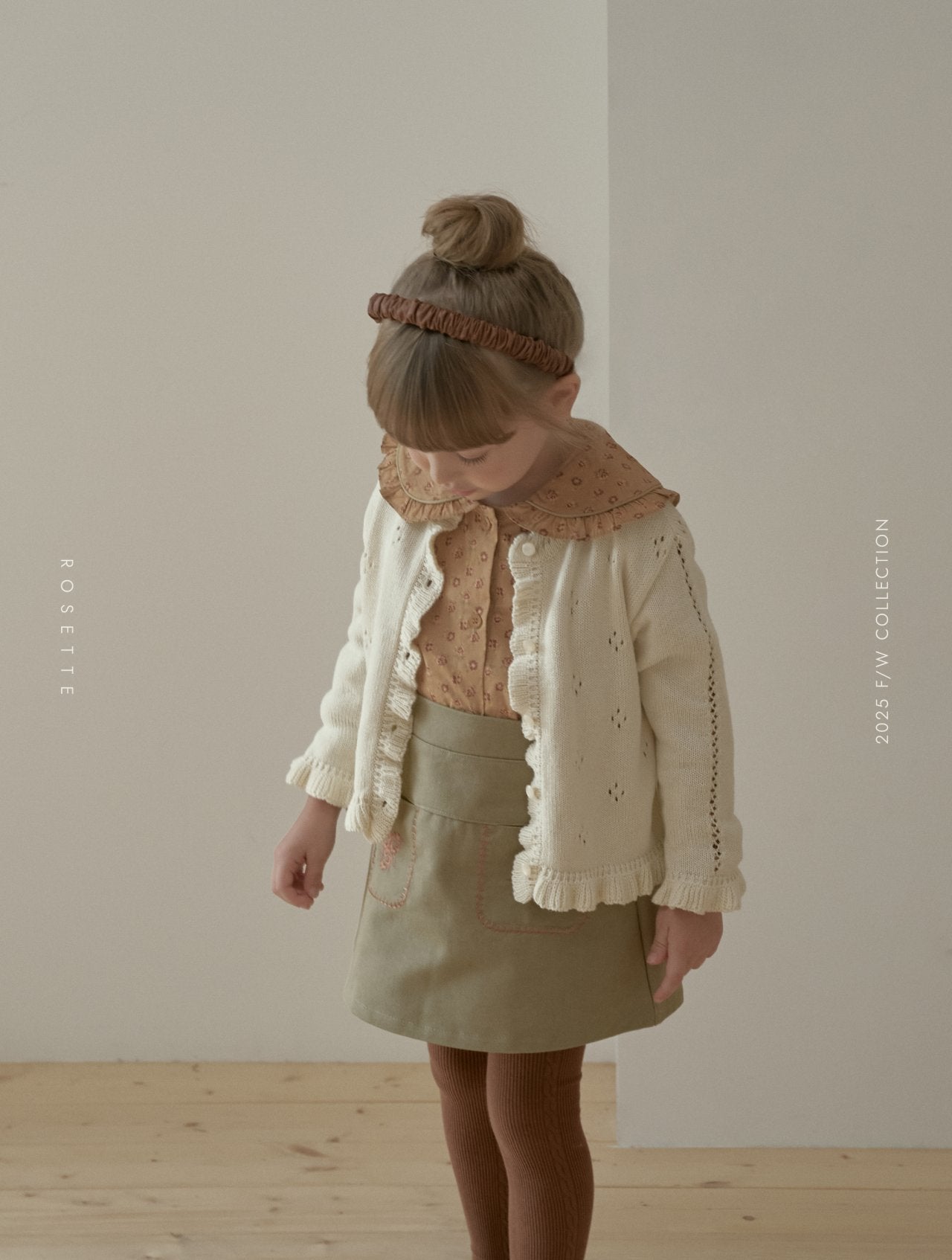 ［ROSETTE］Vivi embroidery skirt