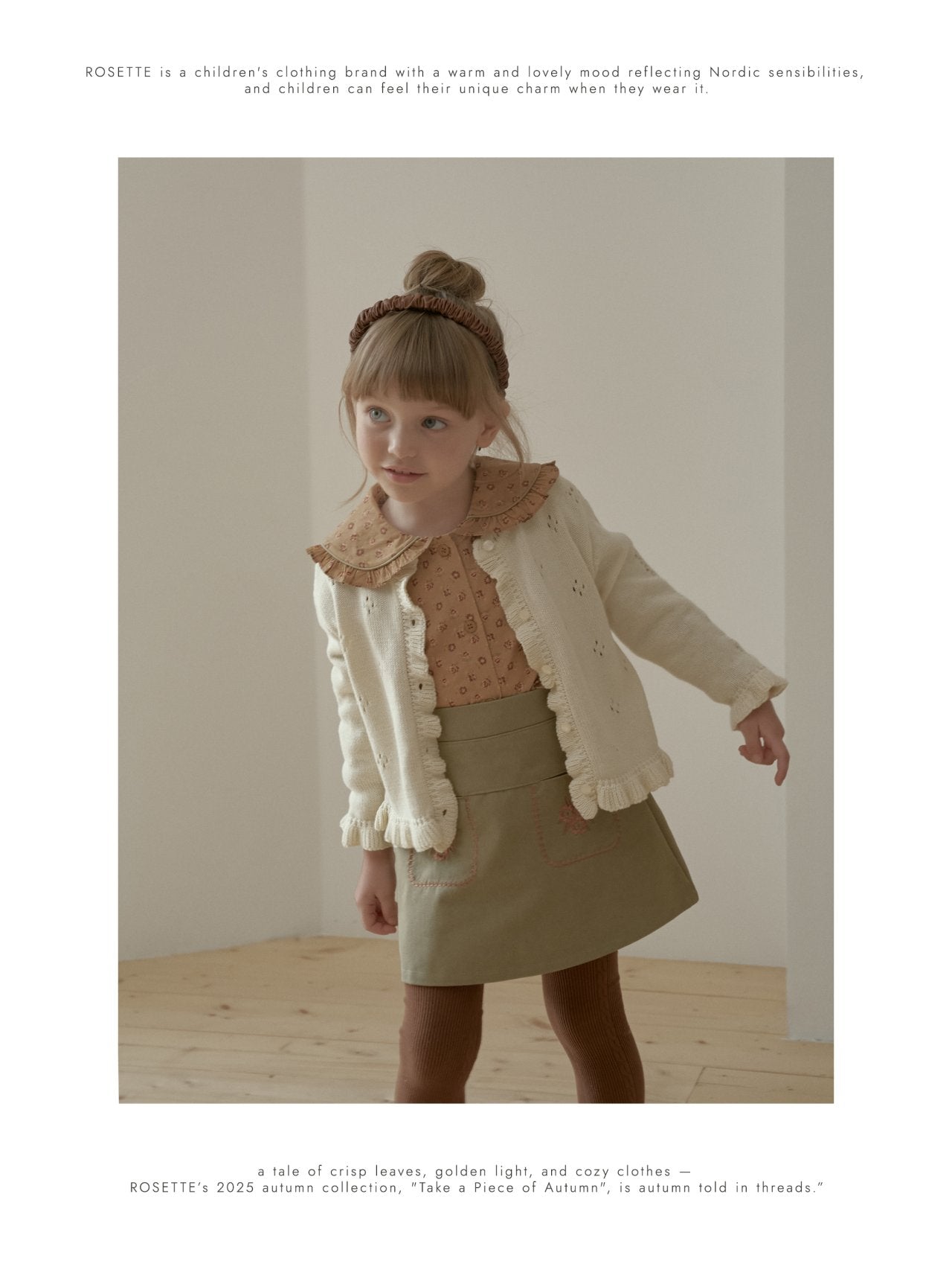 ［ROSETTE］Vivi embroidery skirt