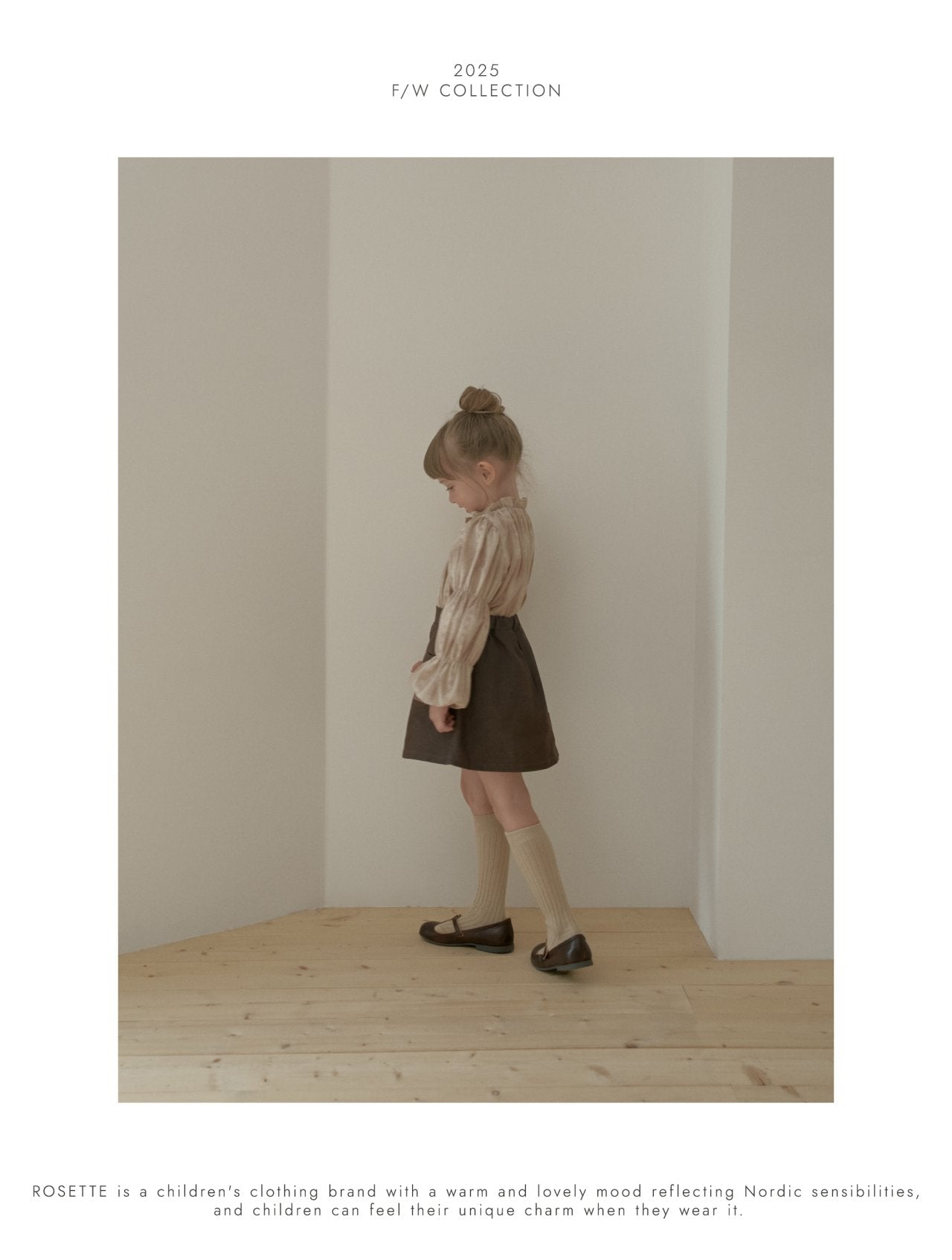 ［ROSETTE］Vivi embroidery skirt