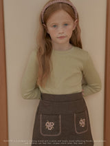 ［ROSETTE］Vivi embroidery skirt