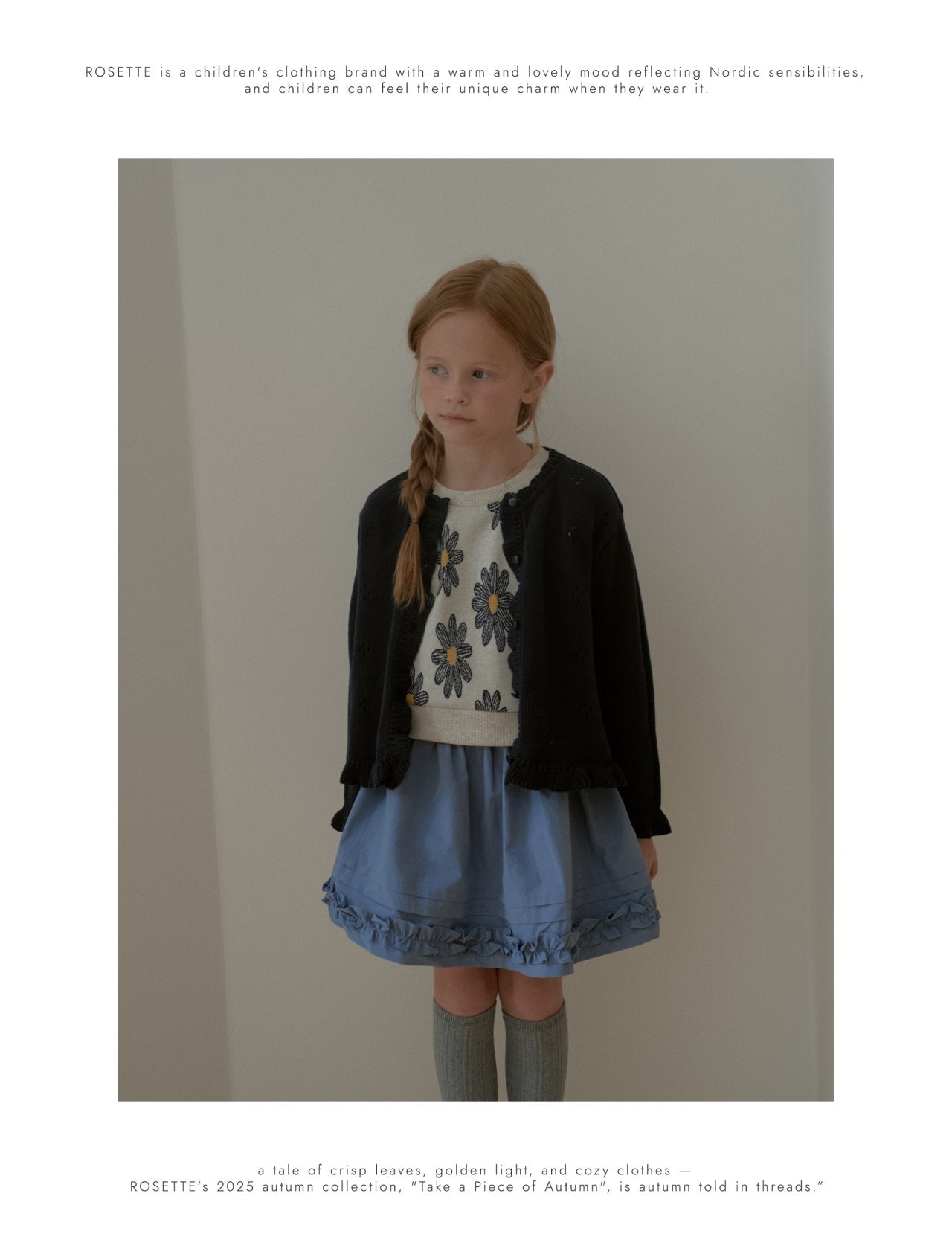 ［ROSETTE］Mamonde Frill skirt