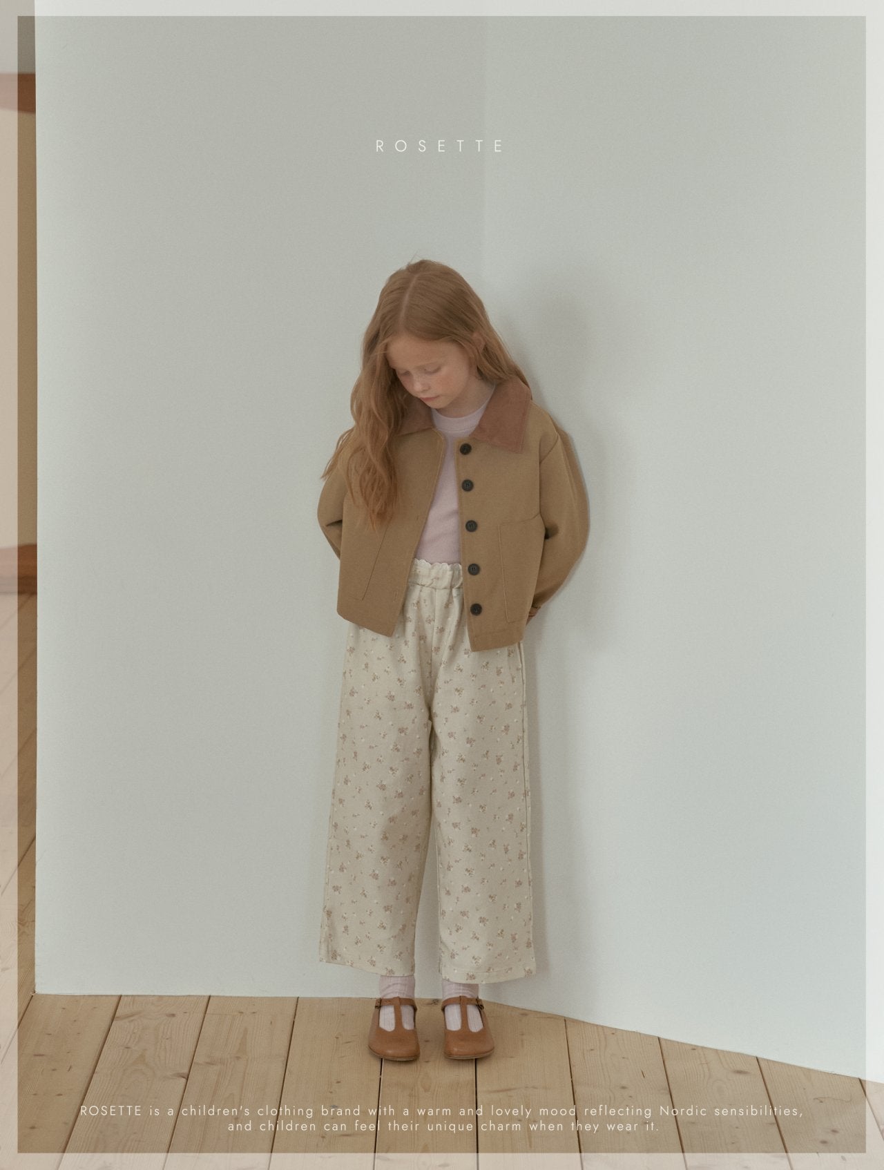 ［ROSETTE］Momo flower pants