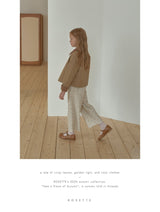 ［ROSETTE］Momo flower pants