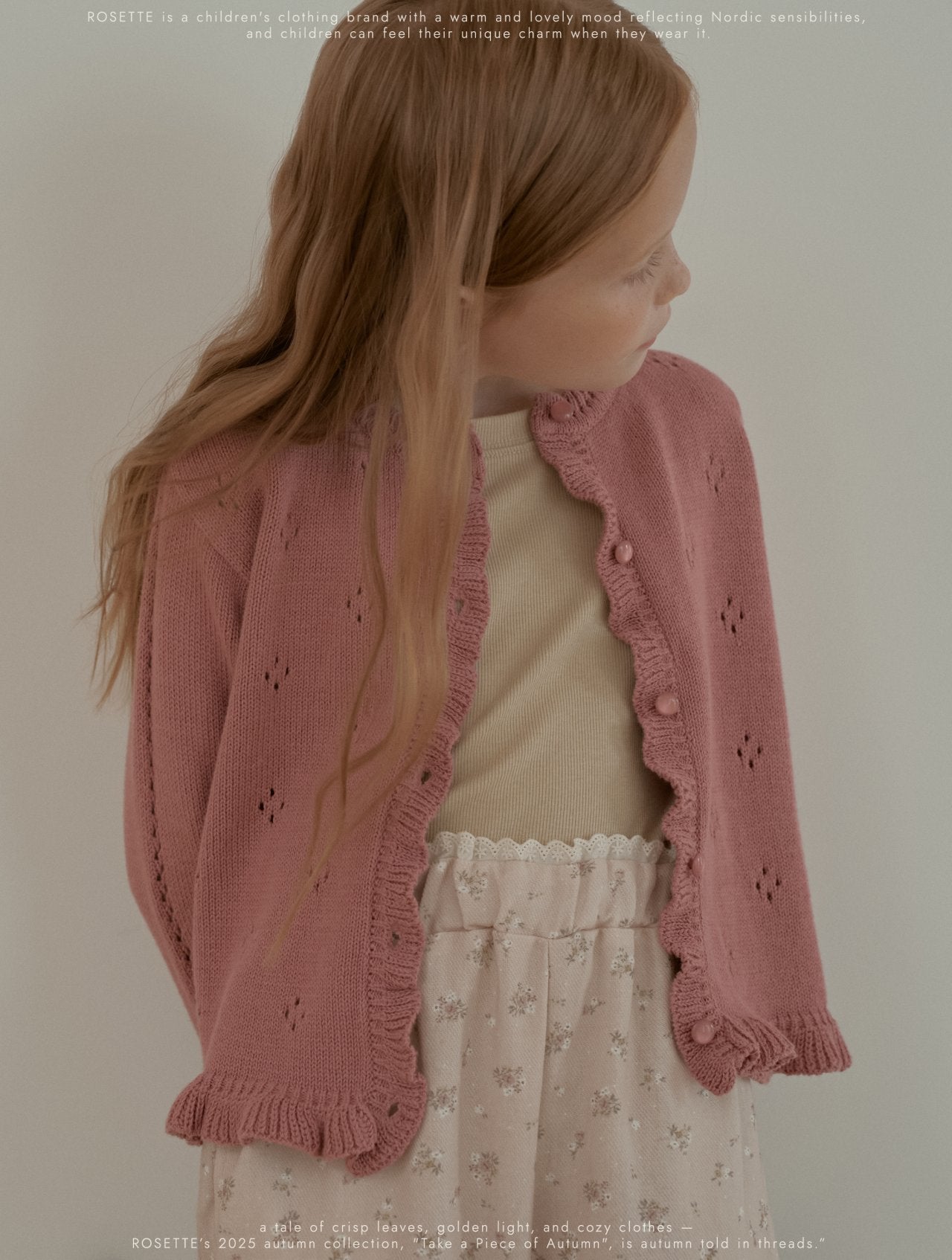 ［ROSETTE］Momo flower pants