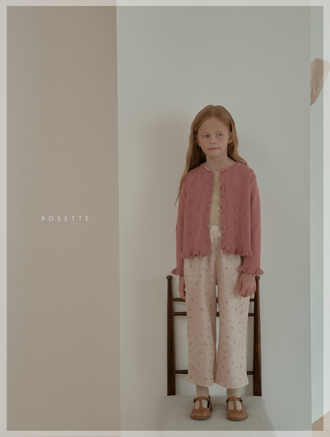 ［ROSETTE］Momo flower pants