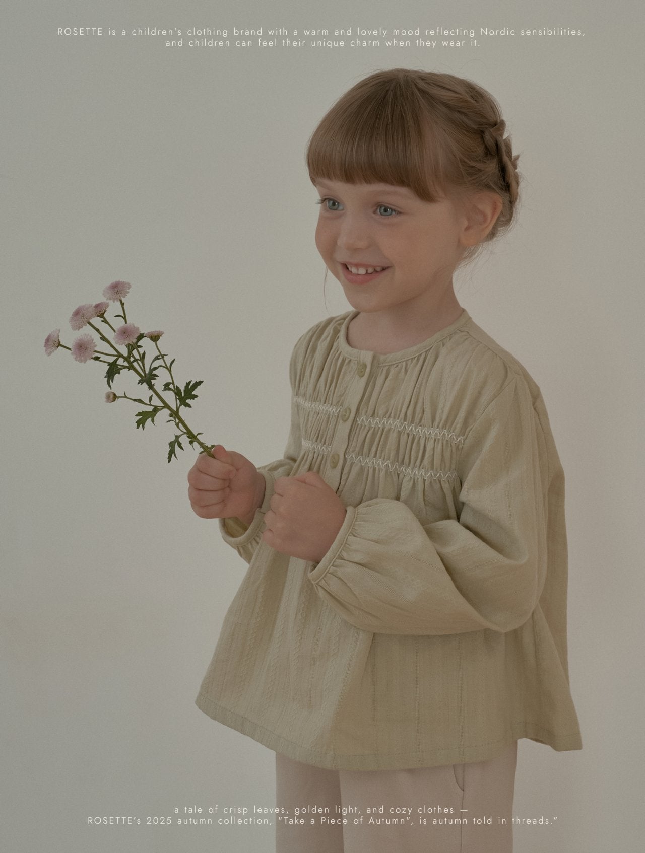 ［ROSETTE］Amoro shirring blouse