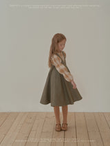 ［ROSETTE］Janne check blouse