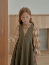 ［ROSETTE］Janne check blouse