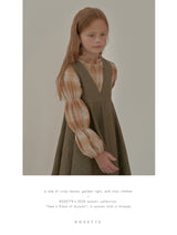 ［ROSETTE］Janne check blouse