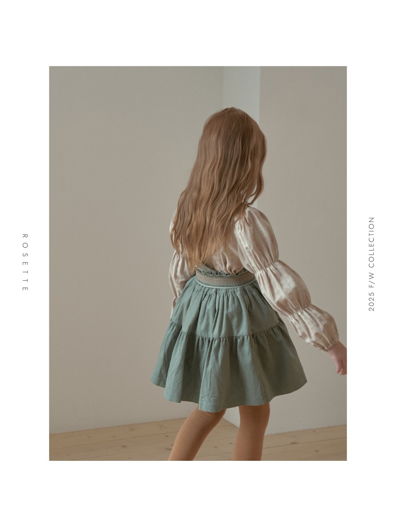 ［ROSETTE］Janne check blouse