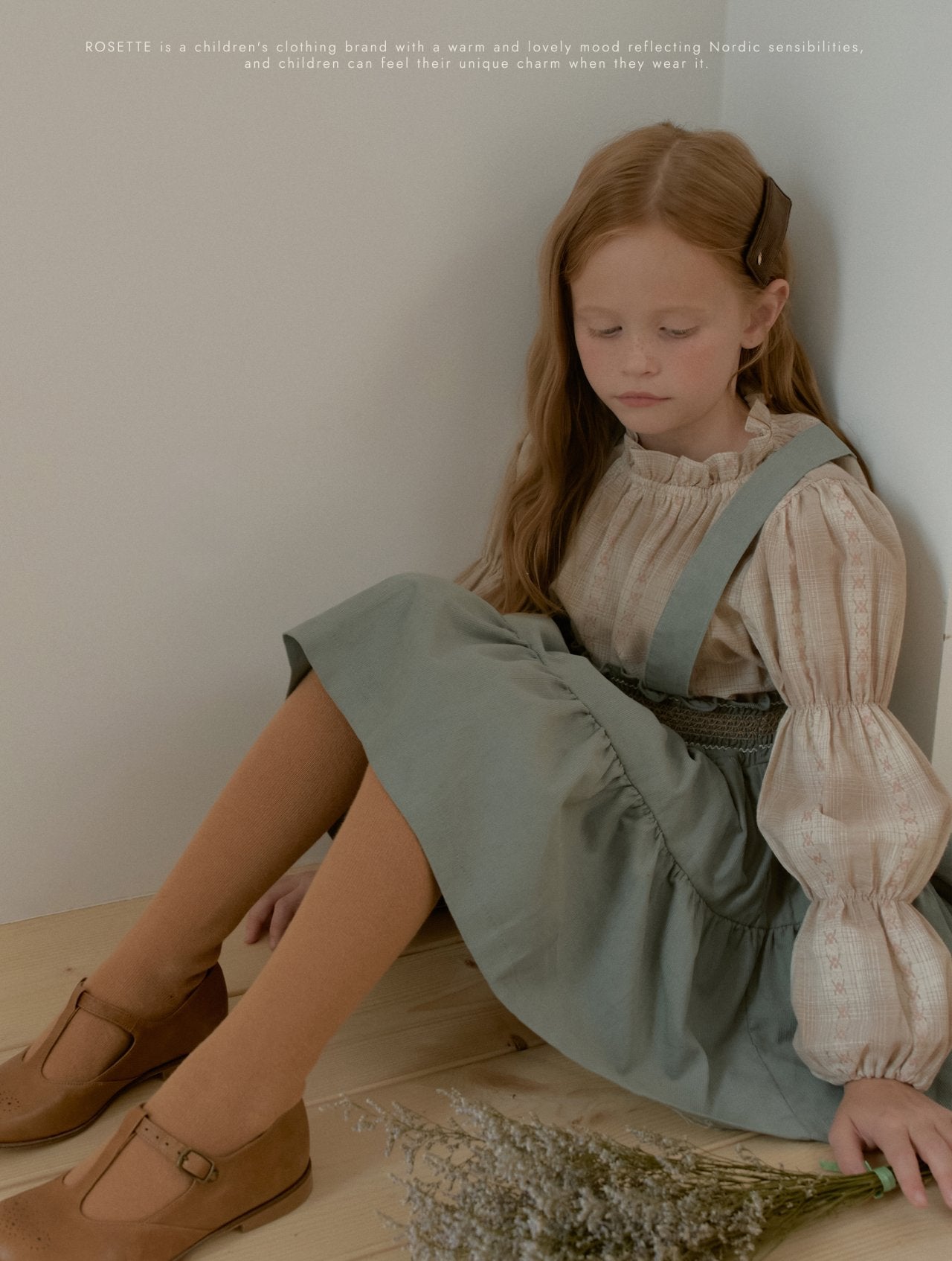 ［ROSETTE］Janne check blouse