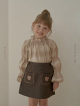 ［ROSETTE］Janne check blouse