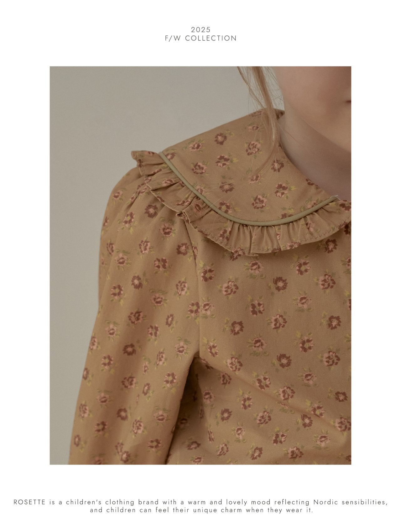 ［ROSETTE］Loe collar blouse