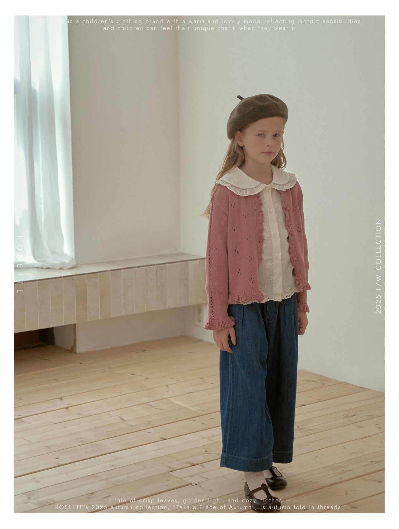［ROSETTE］Loe collar blouse