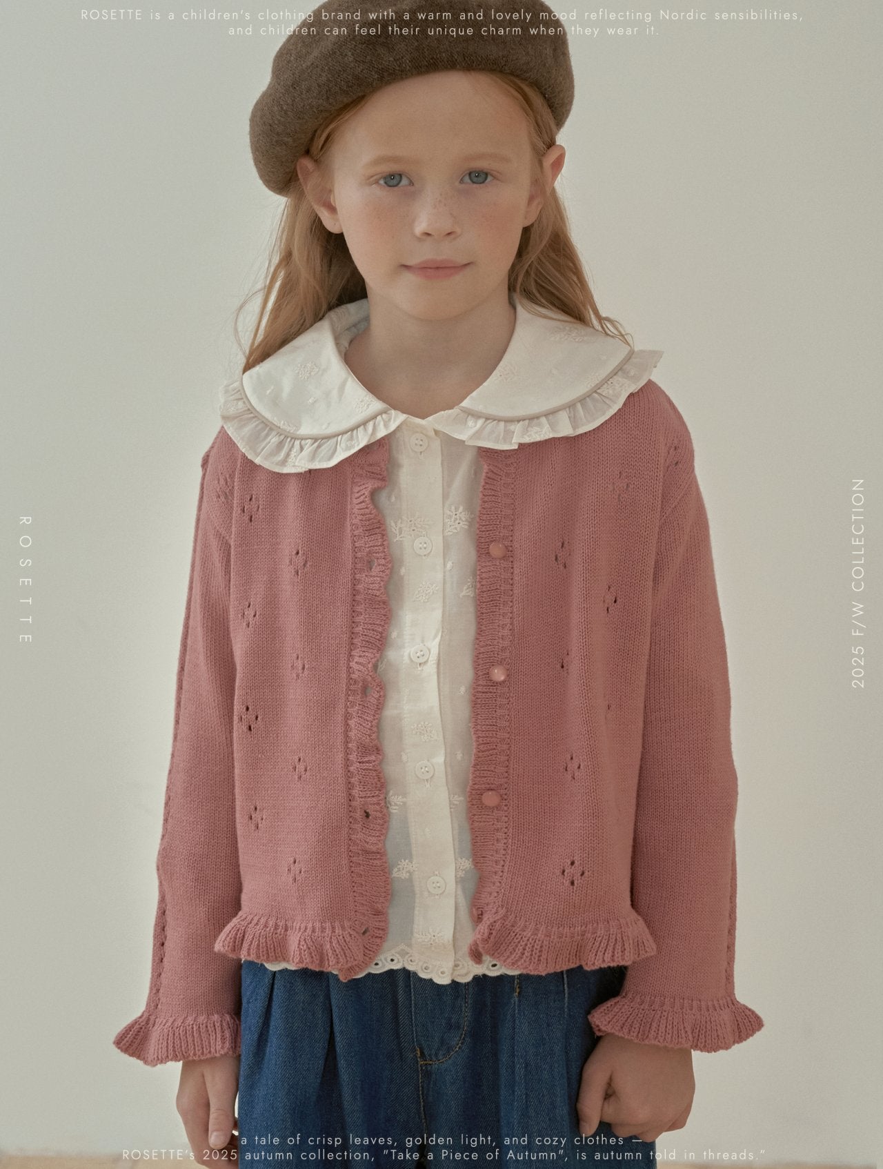 ［ROSETTE］Loe collar blouse