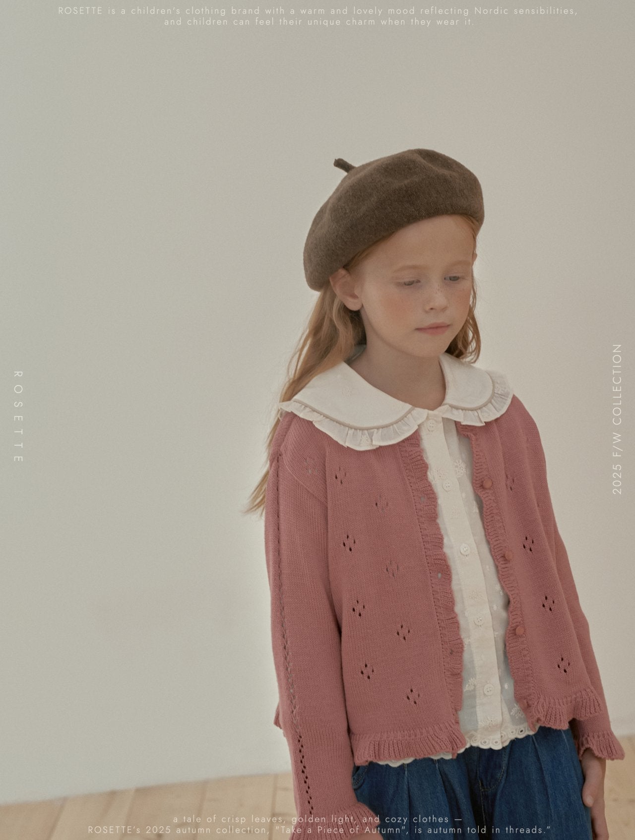 ［ROSETTE］Loe collar blouse