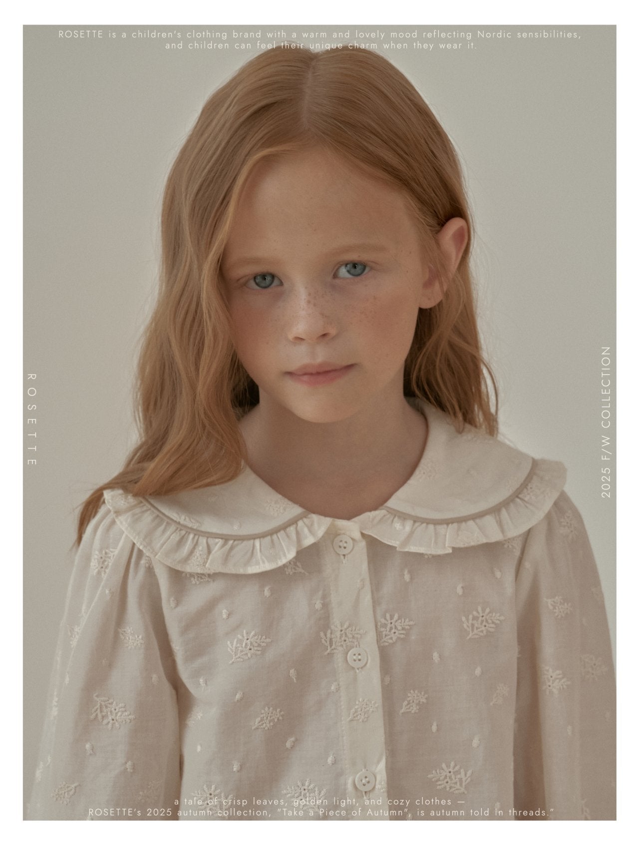 ［ROSETTE］Loe collar blouse