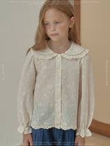 ［ROSETTE］Loe collar blouse