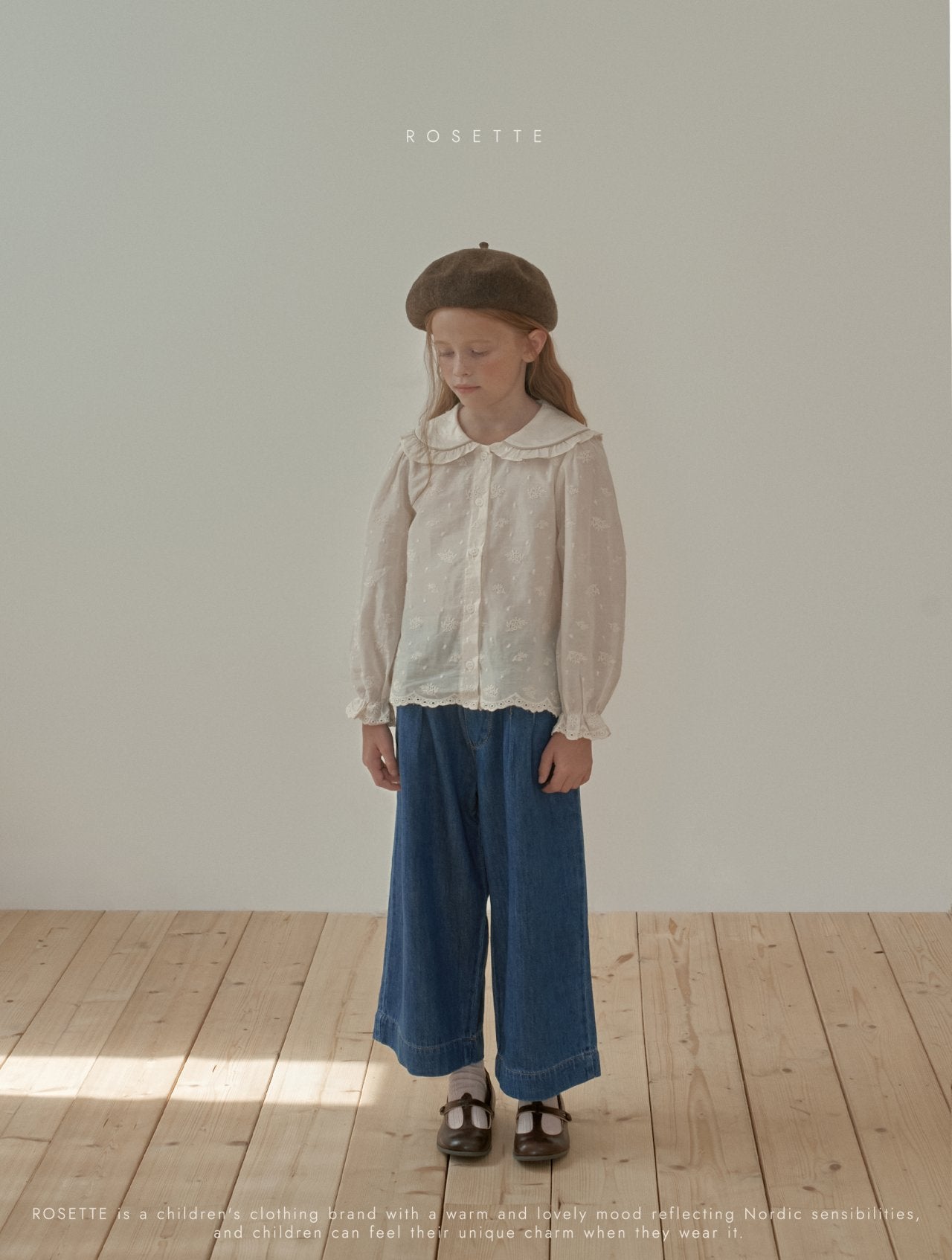 ［ROSETTE］Loe collar blouse