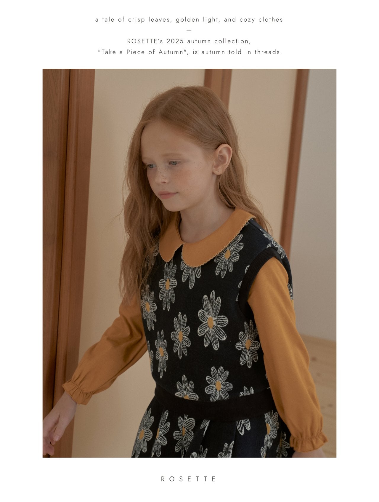 ［ROSETTE］Aimee collar tops