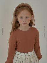 ［ROSETTE］Jaine ruffle tee