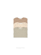 ［ROSETTE］Floral tee