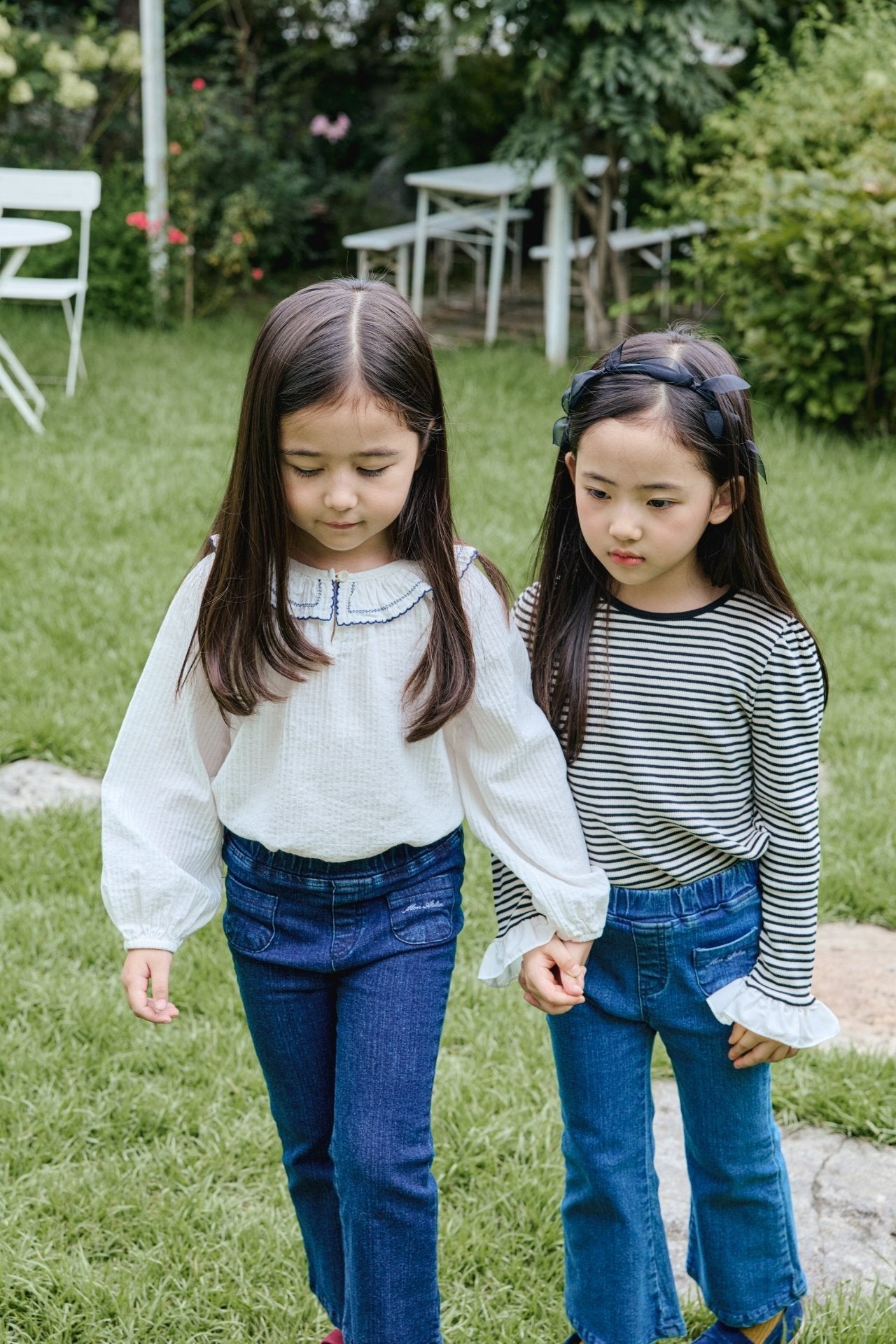 ［mon Atelier］Once stripe tee