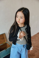 ［mon Atelier］Once stripe tee