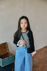 ［mon Atelier］Once stripe tee