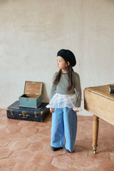 ［mon Atelier］Once stripe tee
