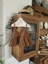 ［mon Atelier］Corduroy bustier