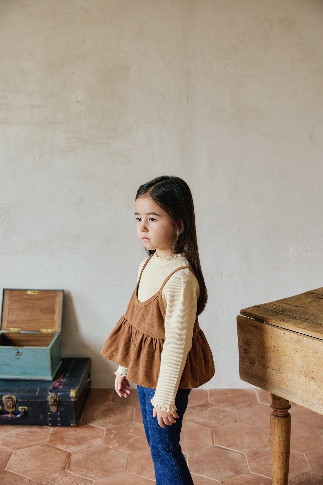 ［mon Atelier］Corduroy bustier