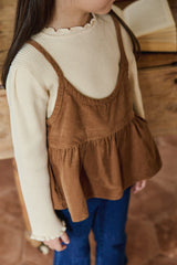 ［mon Atelier］Corduroy bustier