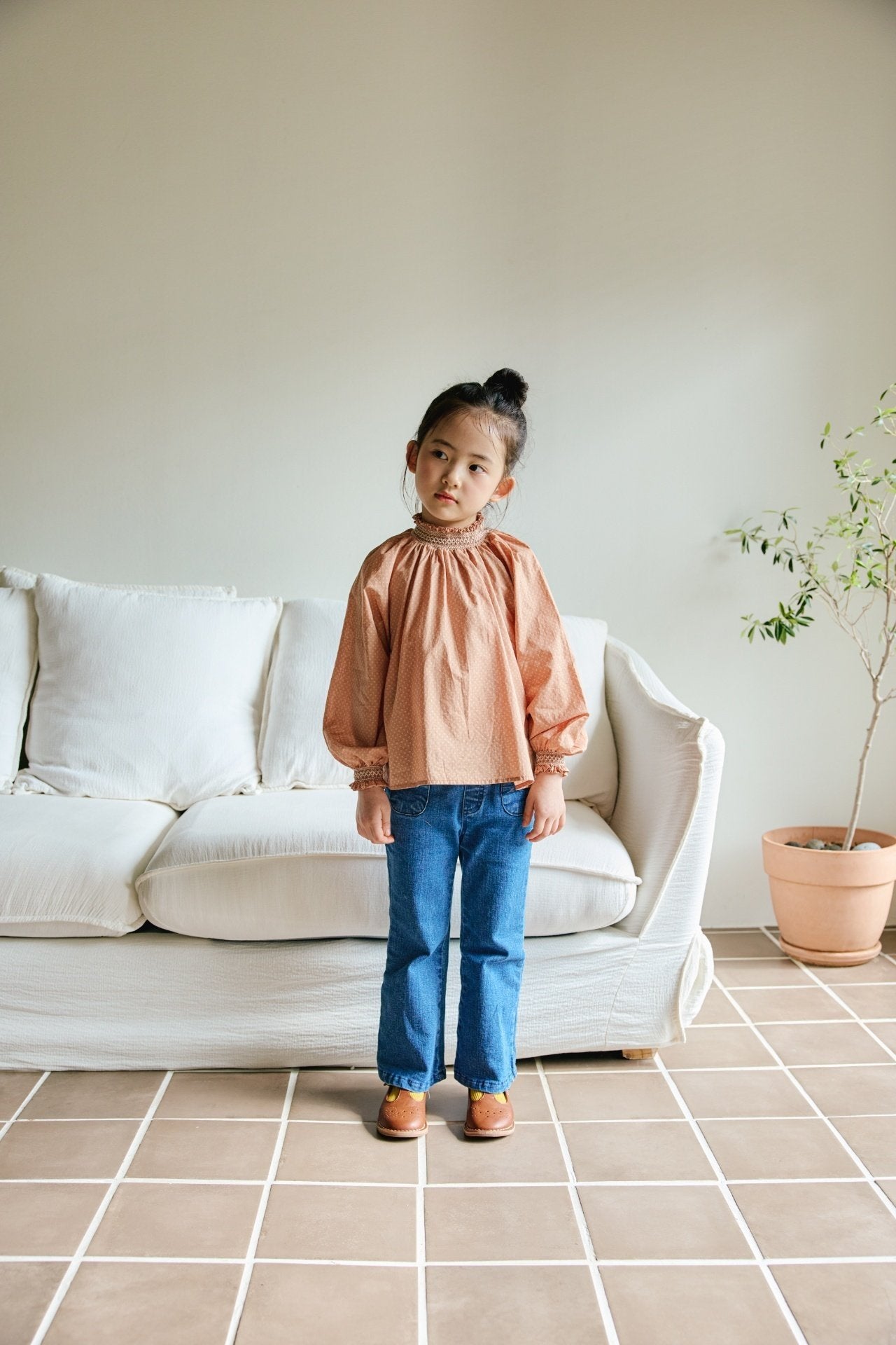 ［mon Atelier］Anna blouse