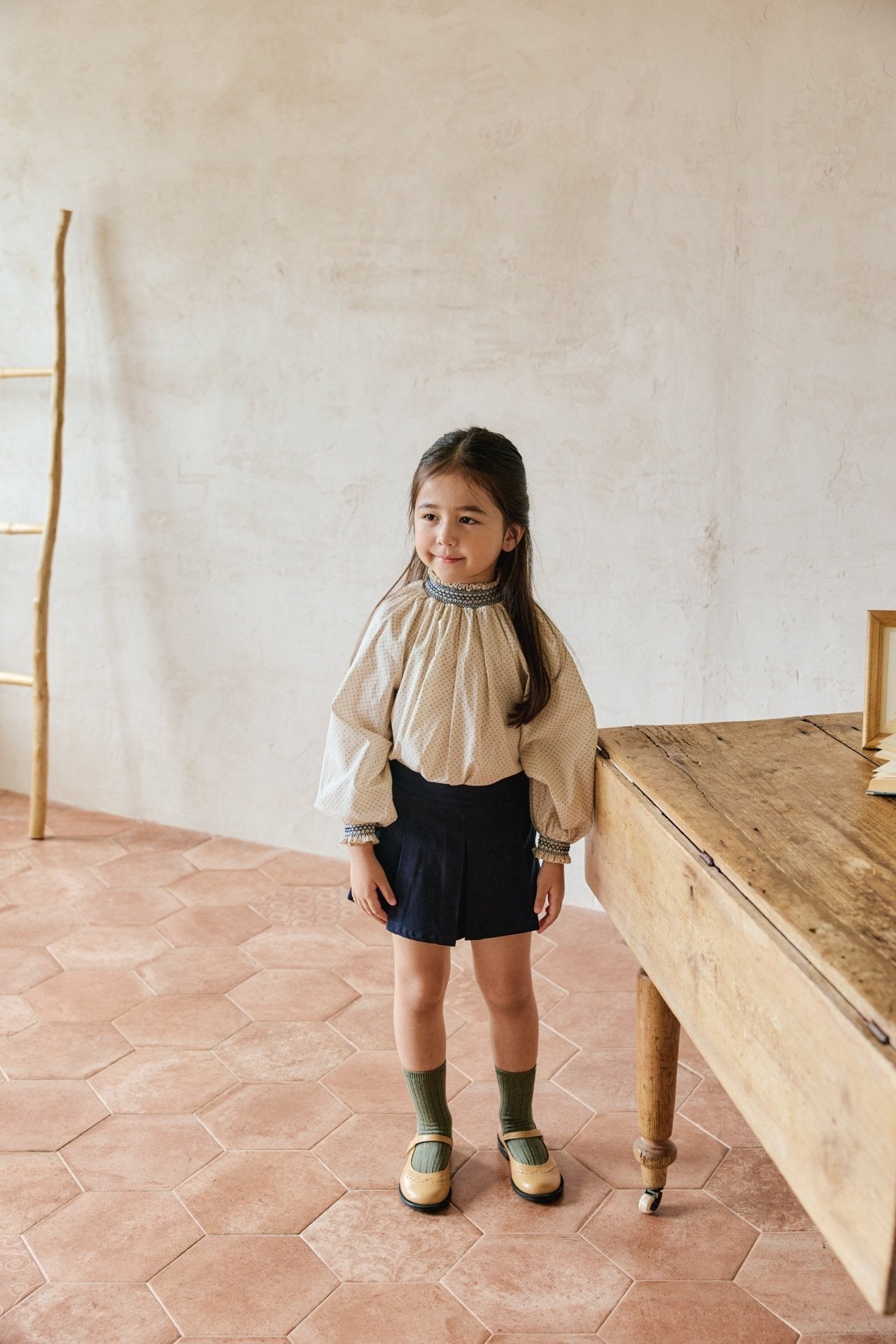 ［mon Atelier］Anna blouse