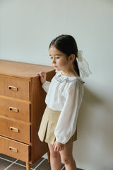 ［mon Atelier］Pico blouse