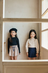 ［mon Atelier］Frill knit top