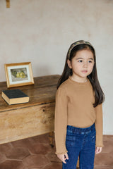 ［mon Atelier］Frill knit top
