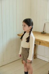 ［mon Atelier］Frill knit top