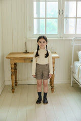 ［mon Atelier］Frill knit top