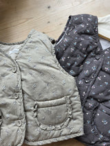 ［mon Atelier］Floral vest