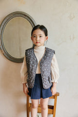 ［mon Atelier］Floral vest
