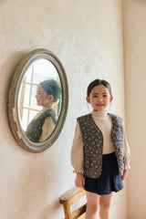 ［mon Atelier］Floral vest