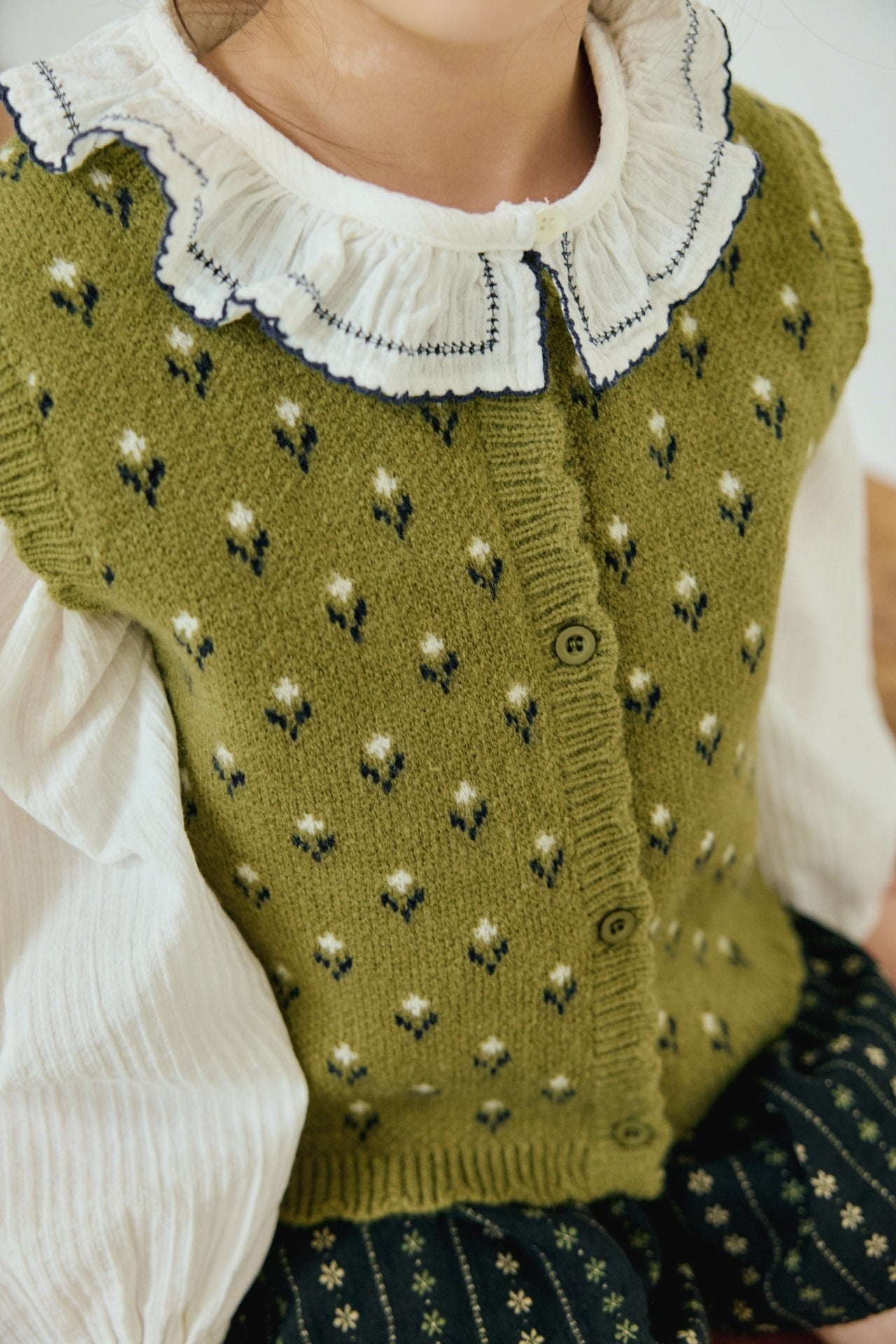 ［mon Atelier］Tulip vest