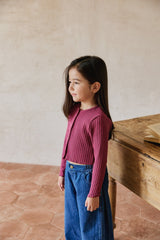 ［mon Atelier］Crop cardigan