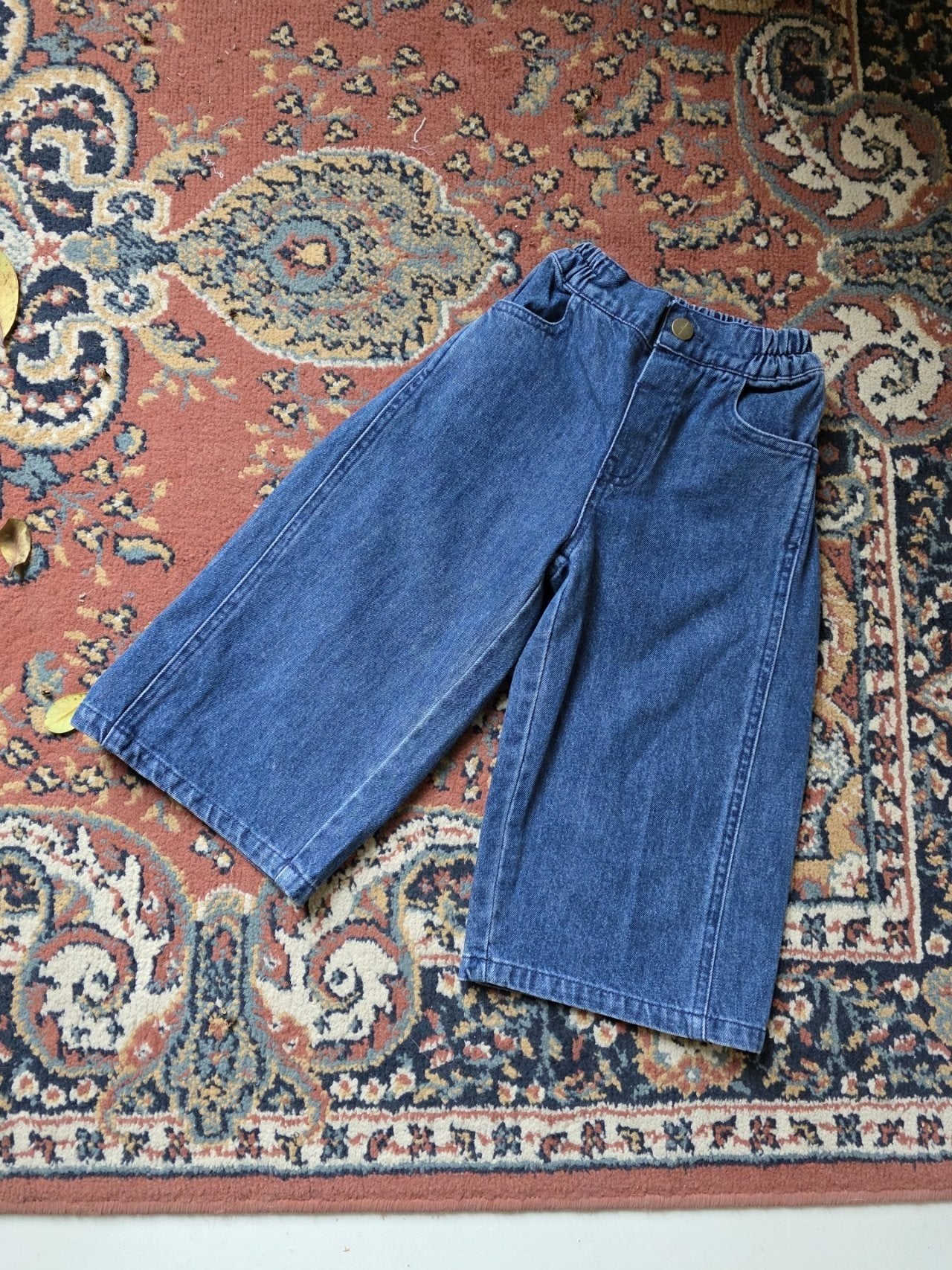 ［mon Atelier］Widen denim pants