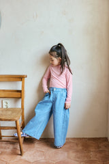 ［mon Atelier］Widen denim pants