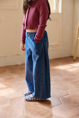 ［mon Atelier］Widen denim pants
