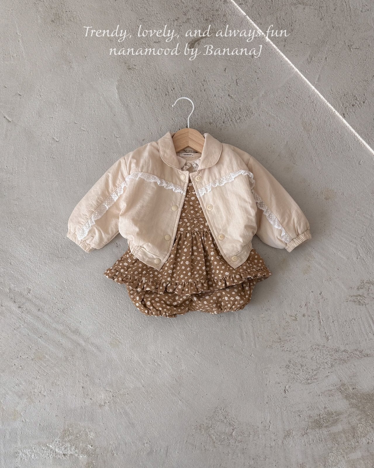 ［nanamood by BananaJ］Bebe sherbet jacket
